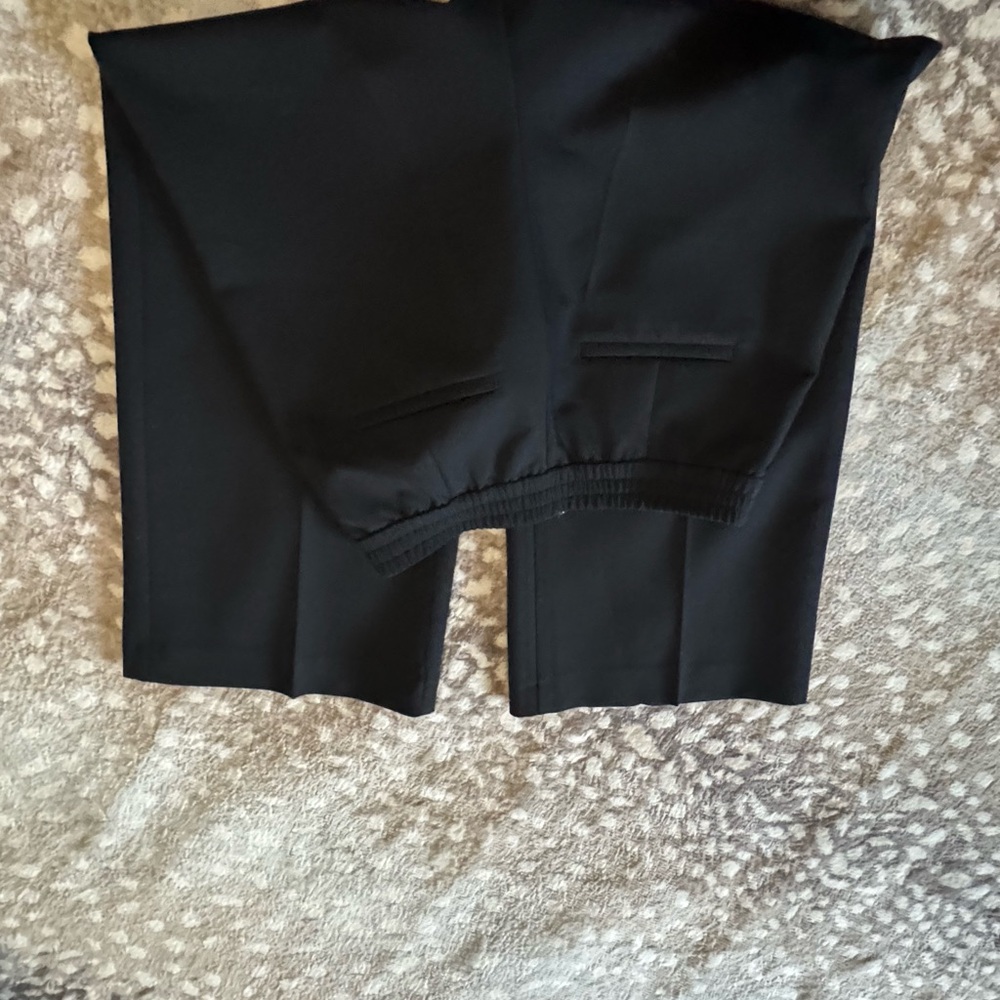 Zara Black Wide-Leg Pants - Picture 6 of 6